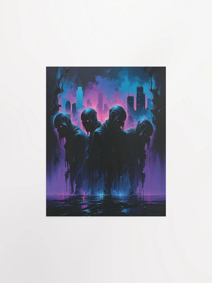 City Shadows Matte Poster product image (2)