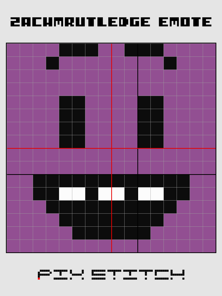 ZachMRutledge Emote Pixel Art product image (2)