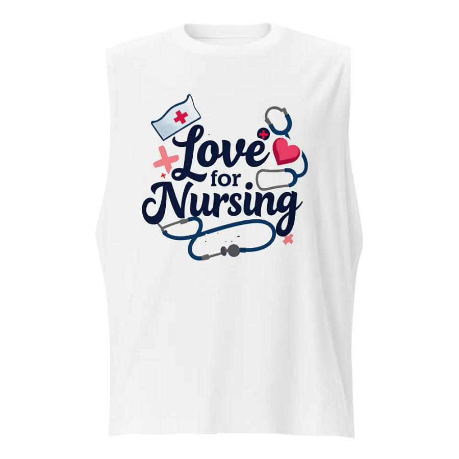 Nurse Love Muscle Tank product image (1)