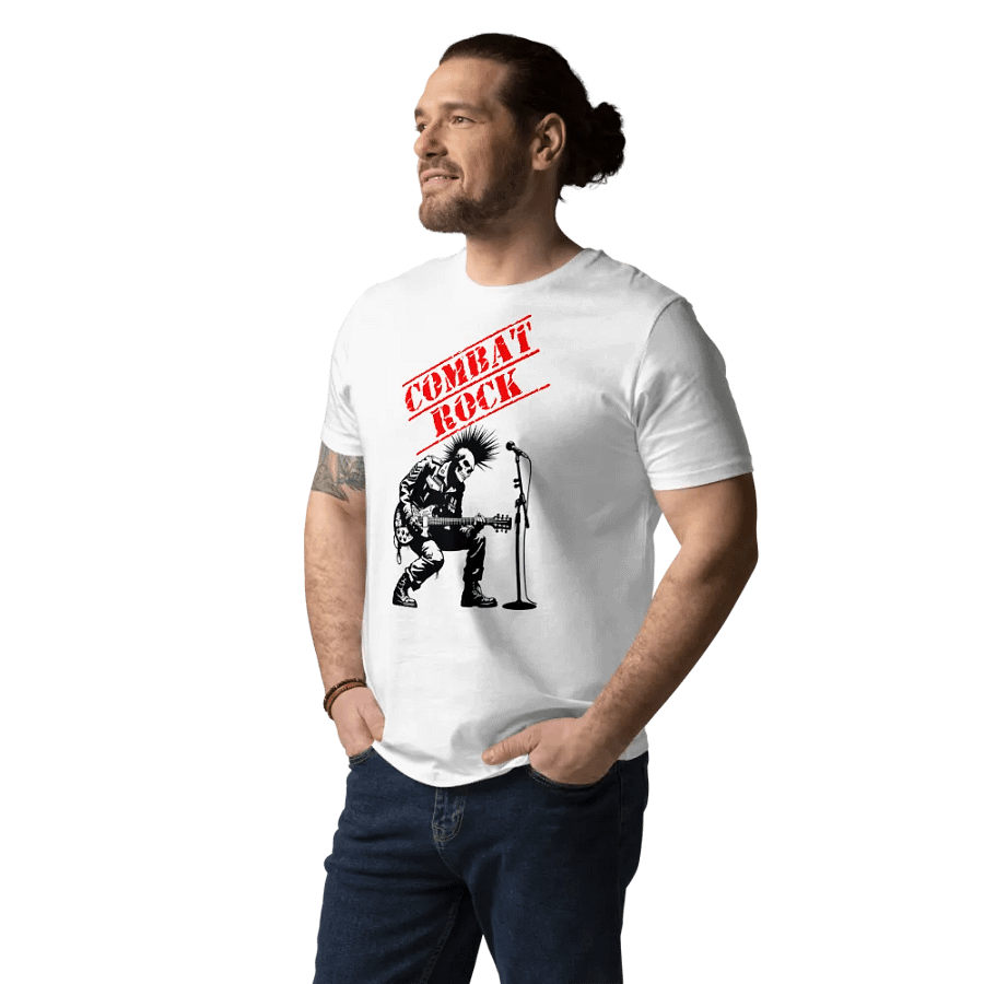 COMBAT ROCK PUNK GUITAR PLAYER SHIRT product image (12)