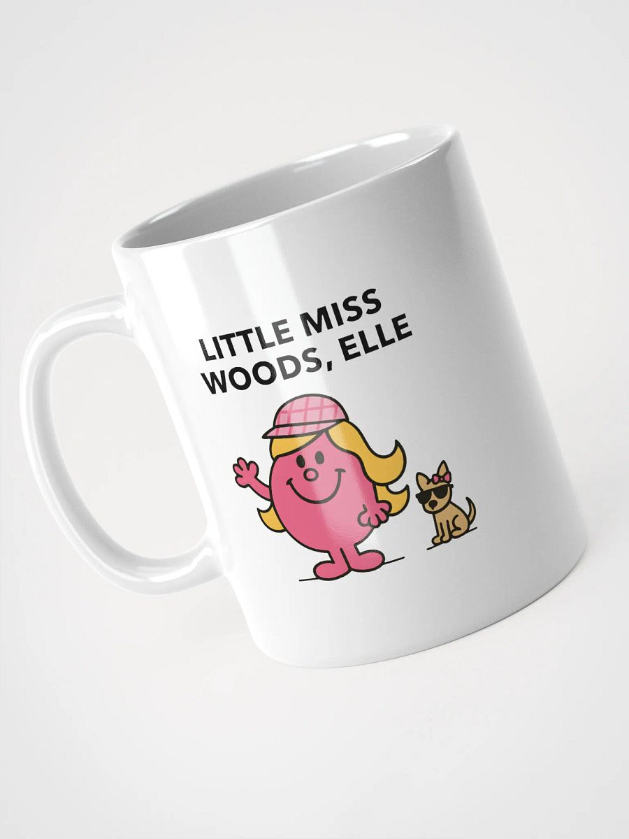 Little Miss Elle Woods Mug – White Glossy Musical Theatre Gift Mug product image (3)