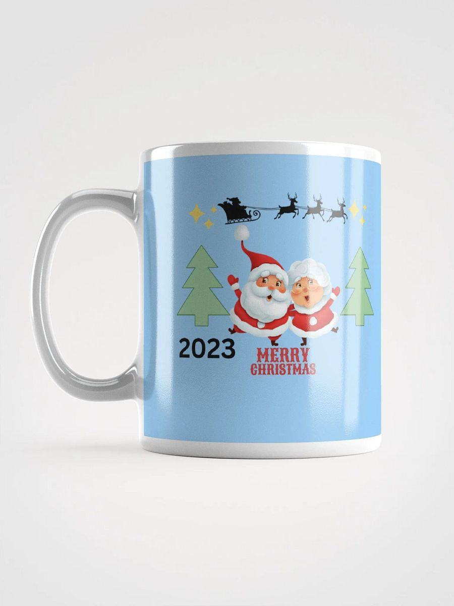 MERRY CHRISTMAS SANTA RIDES 2023 BABY BLUE product image (11)