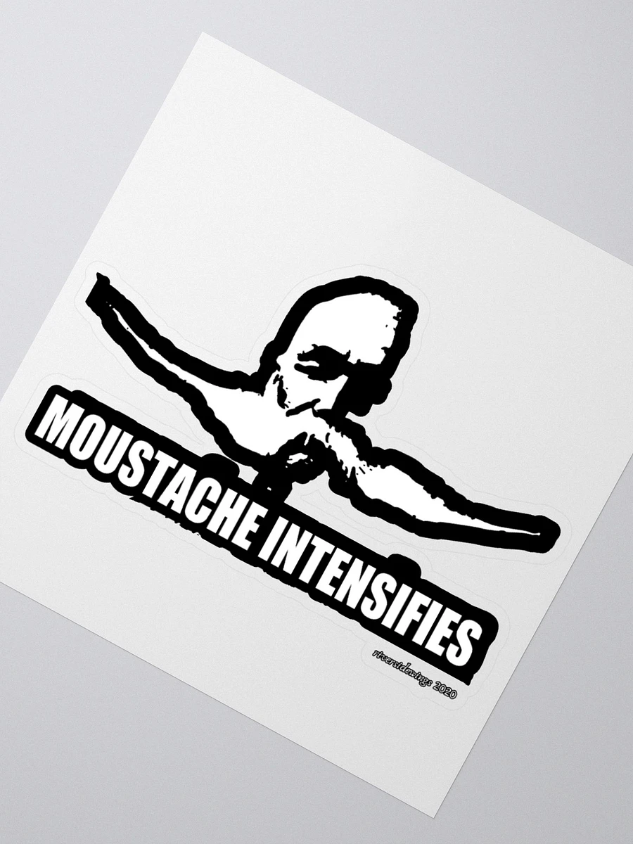 Moustache Intensifies (Sticker) product image (2)