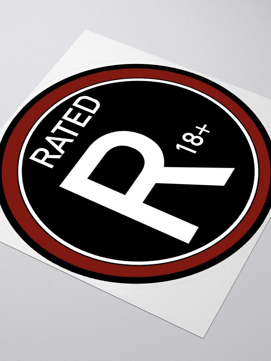 Rated R Sticker product image (9)