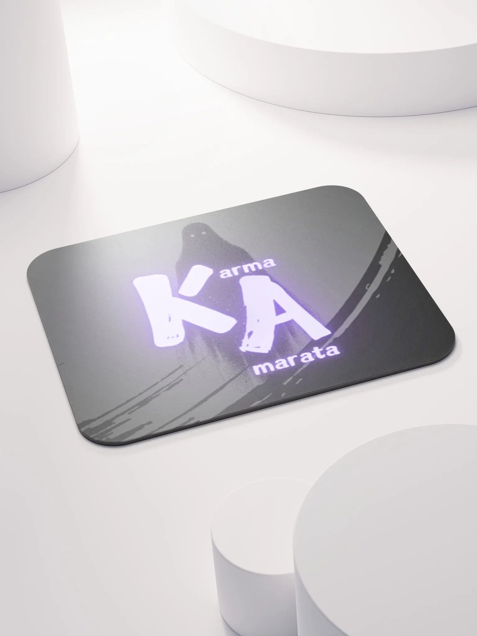Ghostly Emblem Mouse Pad product image (4)