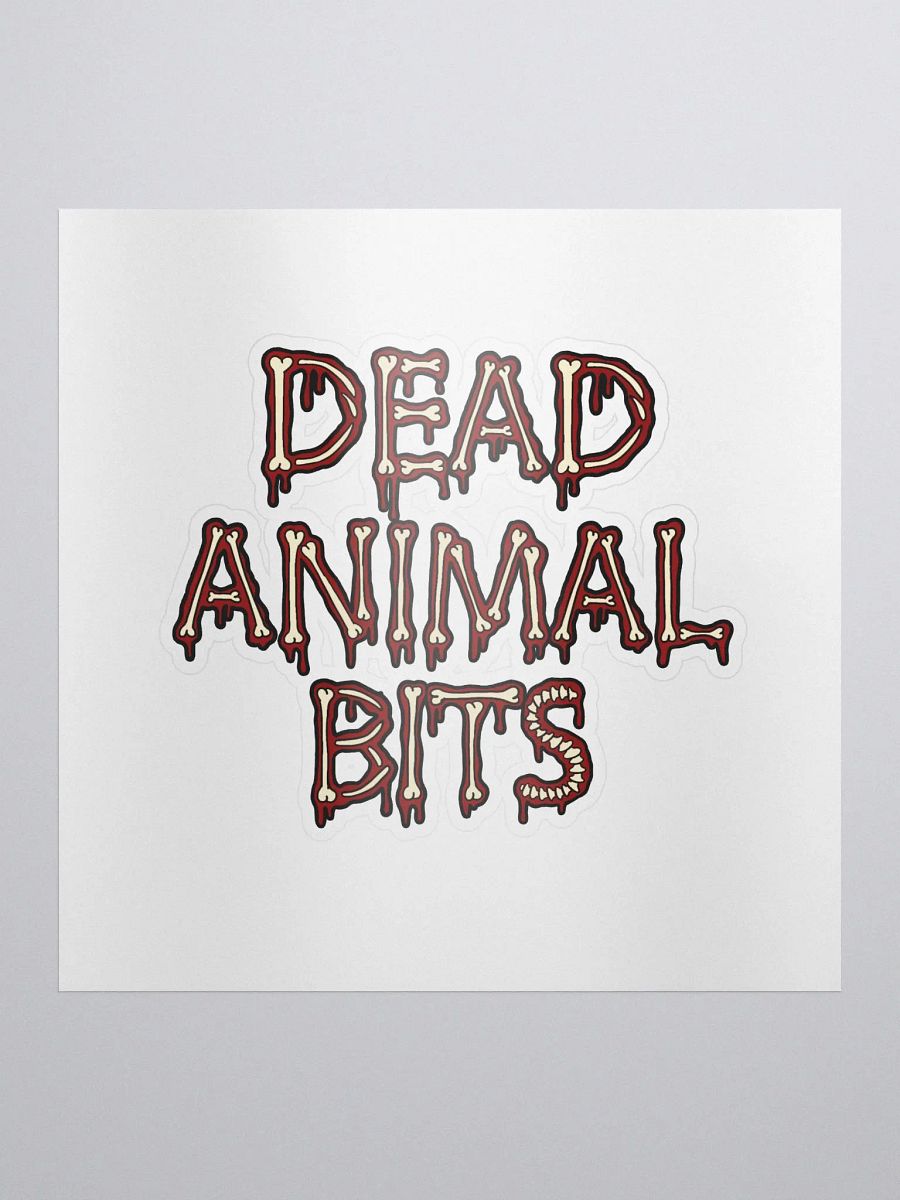 Dead Animal Bits Sticker product image (1)