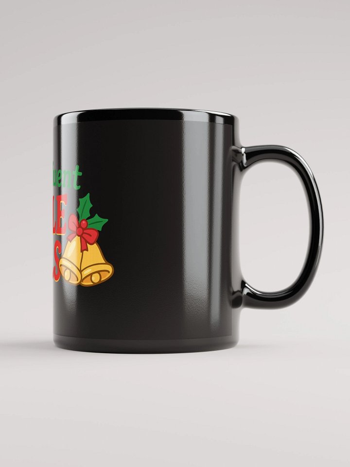 I Speak Fluent Jingle Bells Black Glossy Mug product image (2)