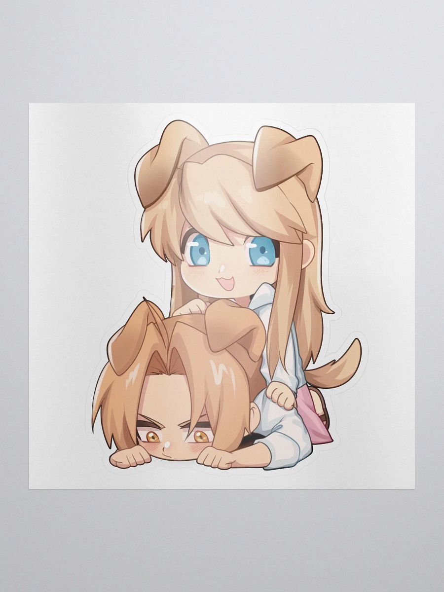 Puppy Pile Sticker product image (1)