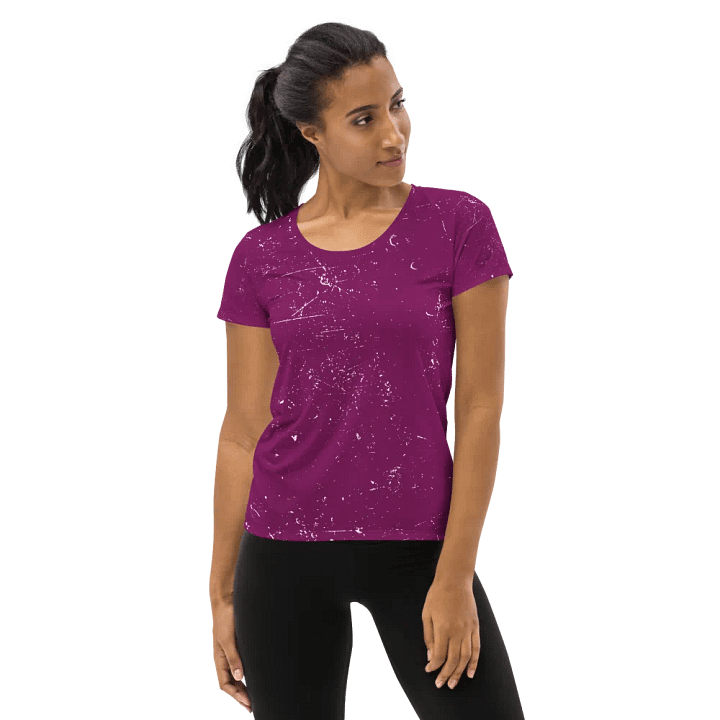All-Over Print Women's Athletic T-Shirt product image (1)