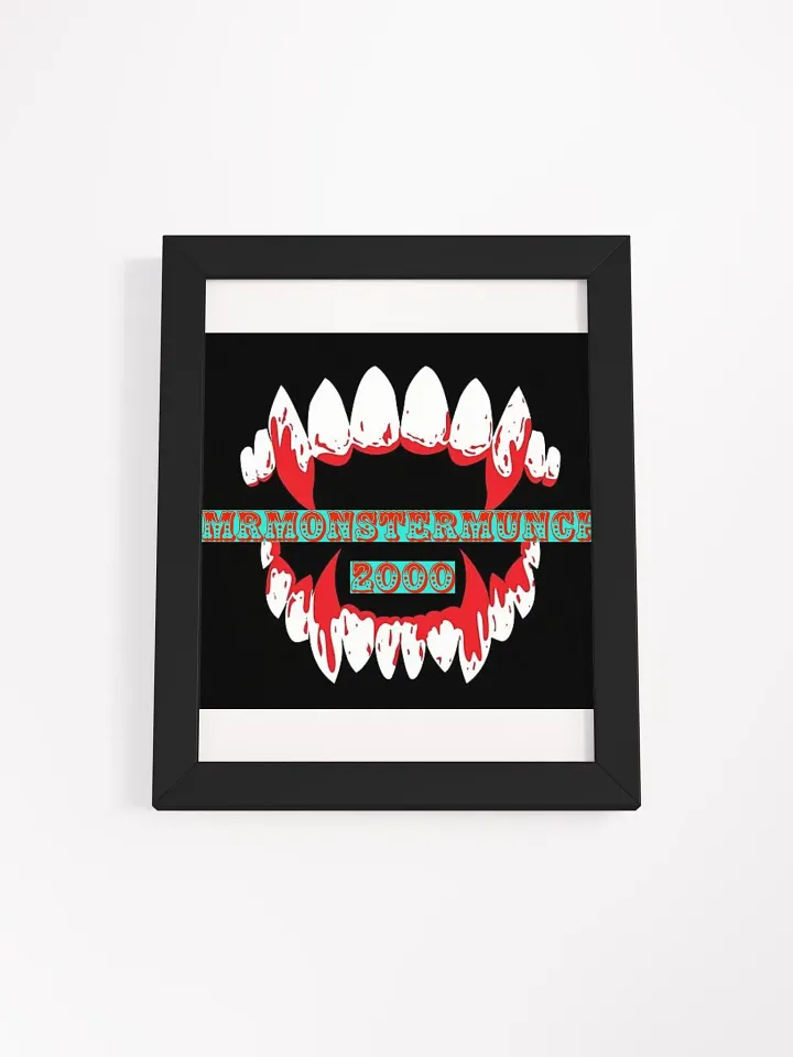 THE OFFICIAL MONSTER MUNCH FRAMED POSTER product image (2)