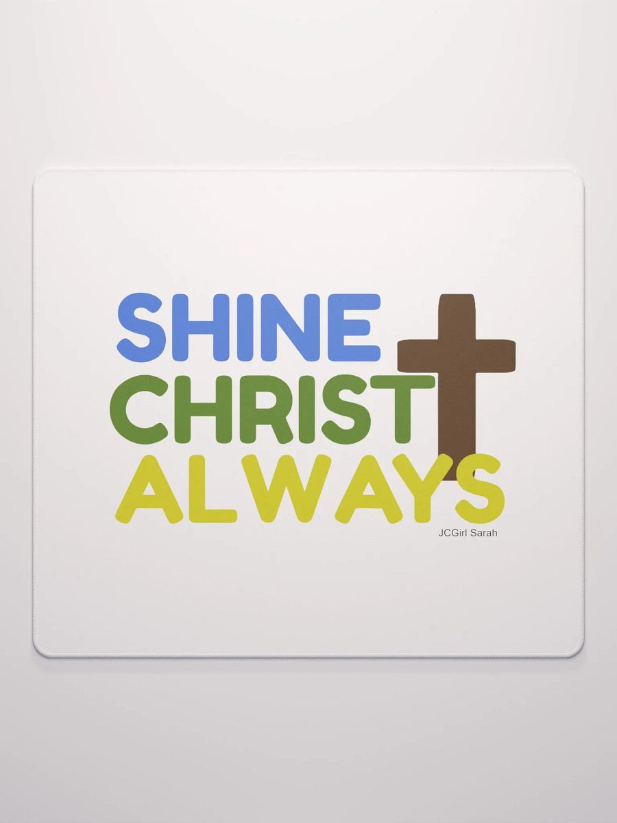 Shine Cross gaming mousepad product image (2)