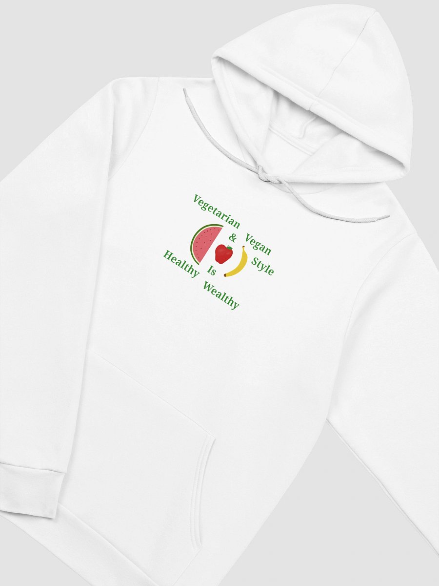 Healthy & Wealthy Vegan Hoodie product image (3)