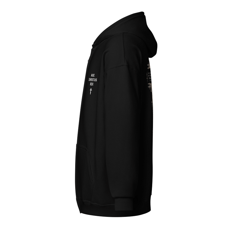 JESUS With The Thorns Crown Around His Head Zip Hoodie product image (9)
