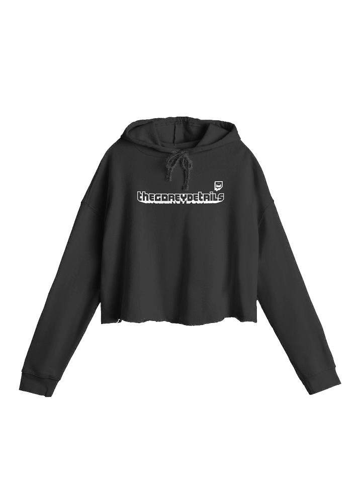 TTV White - Independent Trading Co. Women’s Lightweight Cropped Hoodie product image (8)