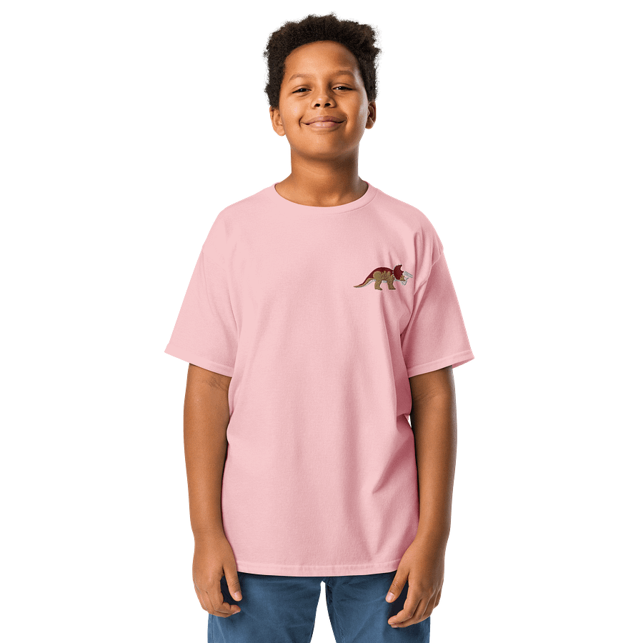 Youth Triceratops Embroidered T-Shirt product image (33)