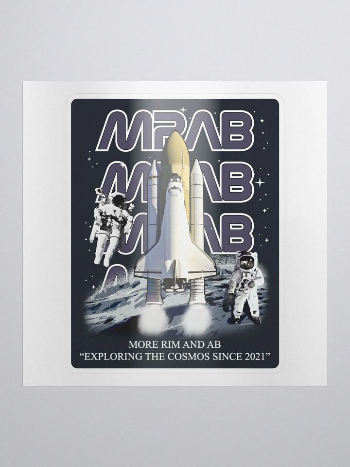 Space Exploration Sticker product image (1)