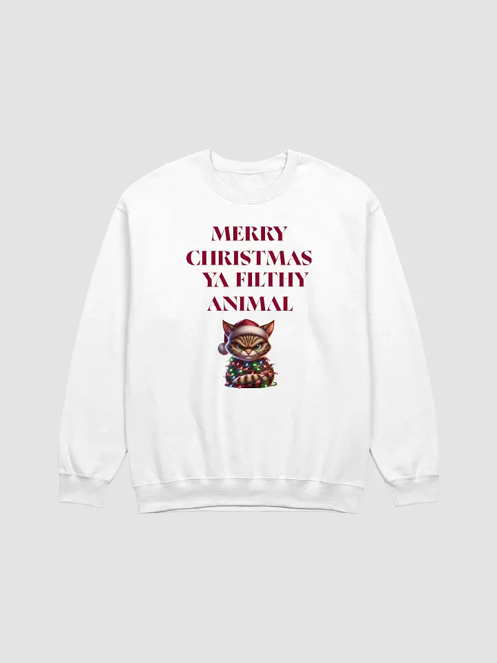 Grumpy Cat Christmas Crewneck Sweatshirt product image (5)