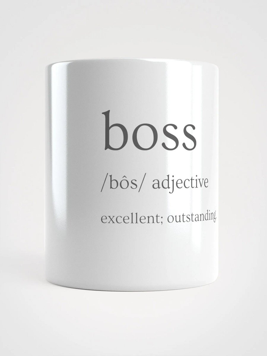 Definition of a Boss Mug product image (1)