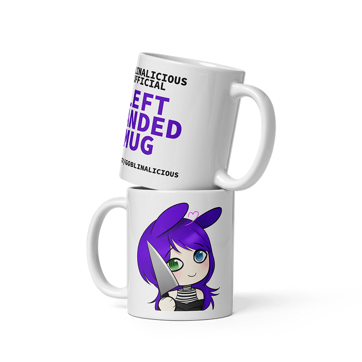 Kawaii Knife Left Handed Mug product image (1)