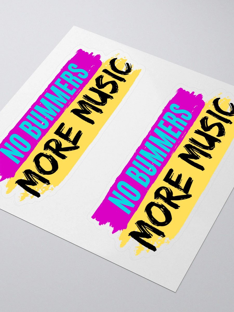No Bummers Sticker product image (8)