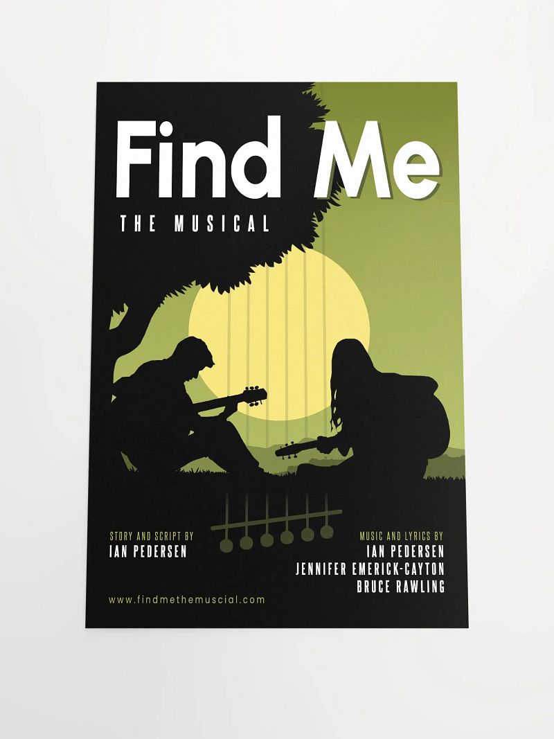 Find Me The Musical Poster 3