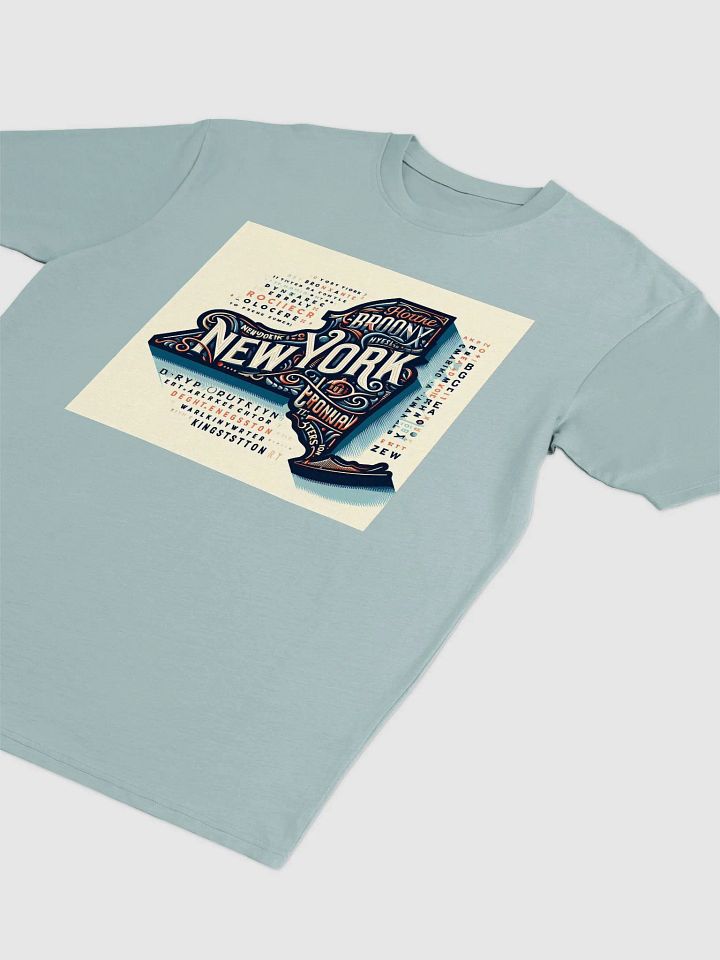 New York Typography Artistic Tee product image (12)