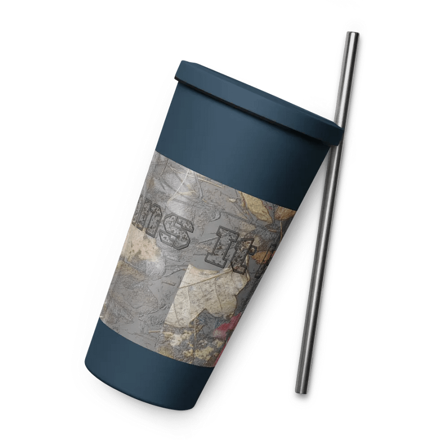 Insulated Tumbler with a Straw - MossyOak - It Happennnns Camo product image (7)