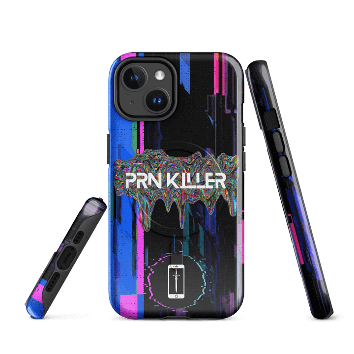 PRN KILLER "Glitch" MagSafe iPhone Cases product image (1)