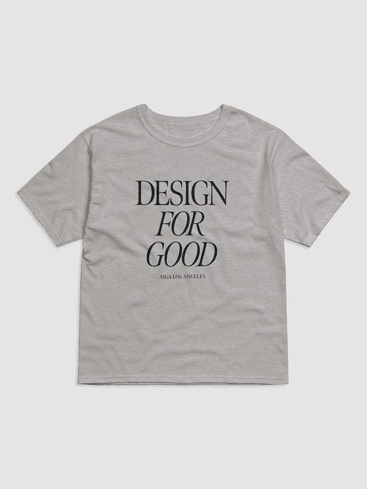 'Design for good' champion tshirt product image (1)