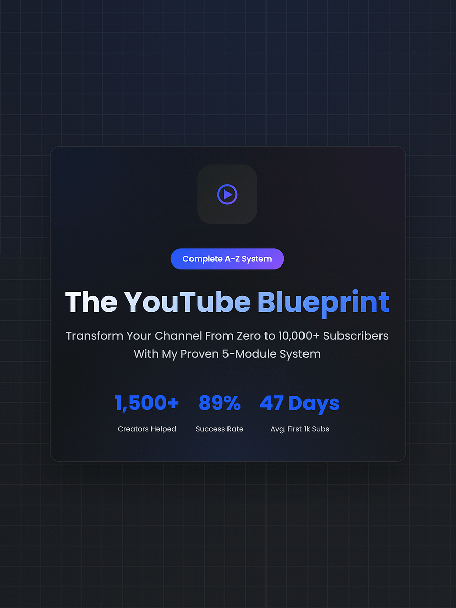 The YouTube Blueprint (Ebook) product image (2)