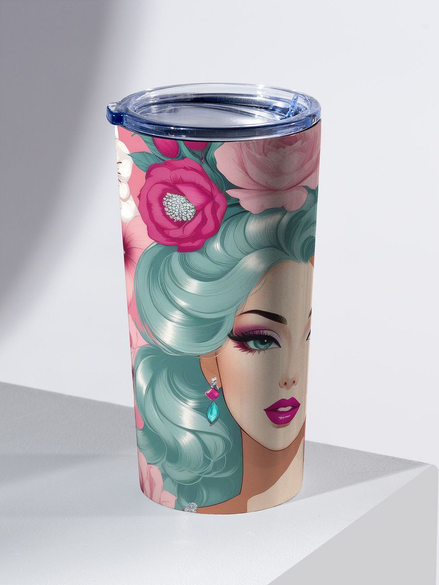 Retro 60's Glamour Girl 20 oz Stainless Steel Tumbler product image (3)