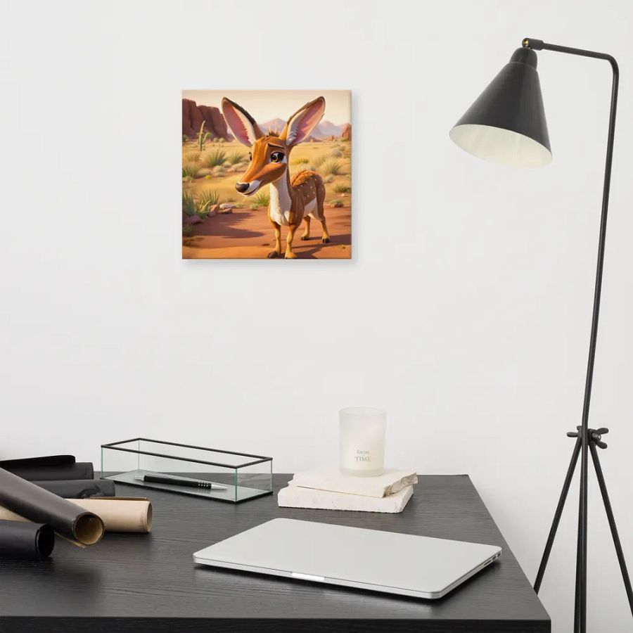 Endangered Species - Mexico - Mexican Pronghorn Canvas Art product image (11)