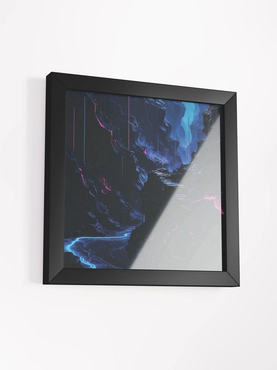 Neon Canyon Framed Print product image (31)
