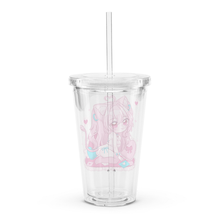 Chibi Playful Kitty Tumbler product image (2)