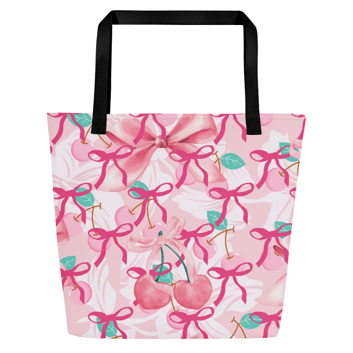 Whimsical Charm All-Over Tote Bag for feminine ladies and girls product image (1)
