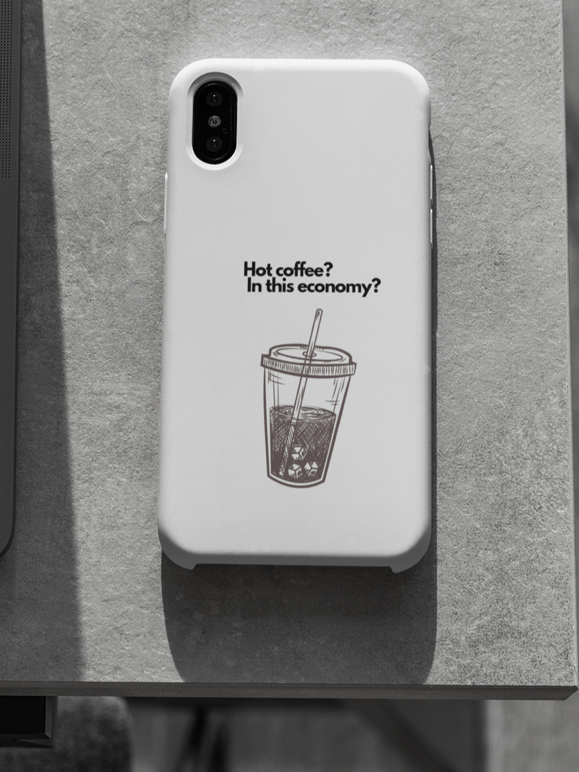 Economy Iced Coffee Samsung Case product image (2)