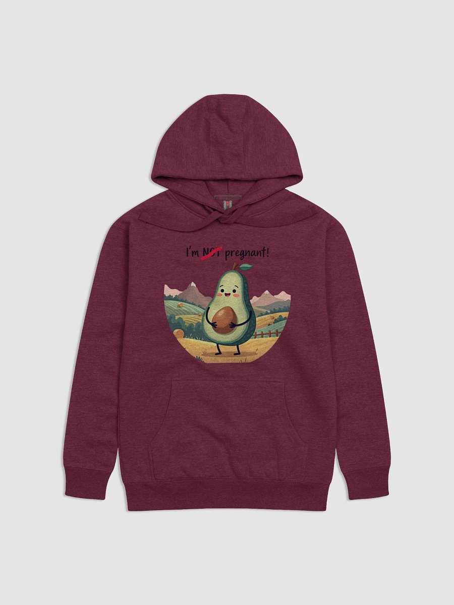 Avocado Bump Hoodie – “I’m Pregnant” with Guac-Level Sass - Hoodie product image (3)
