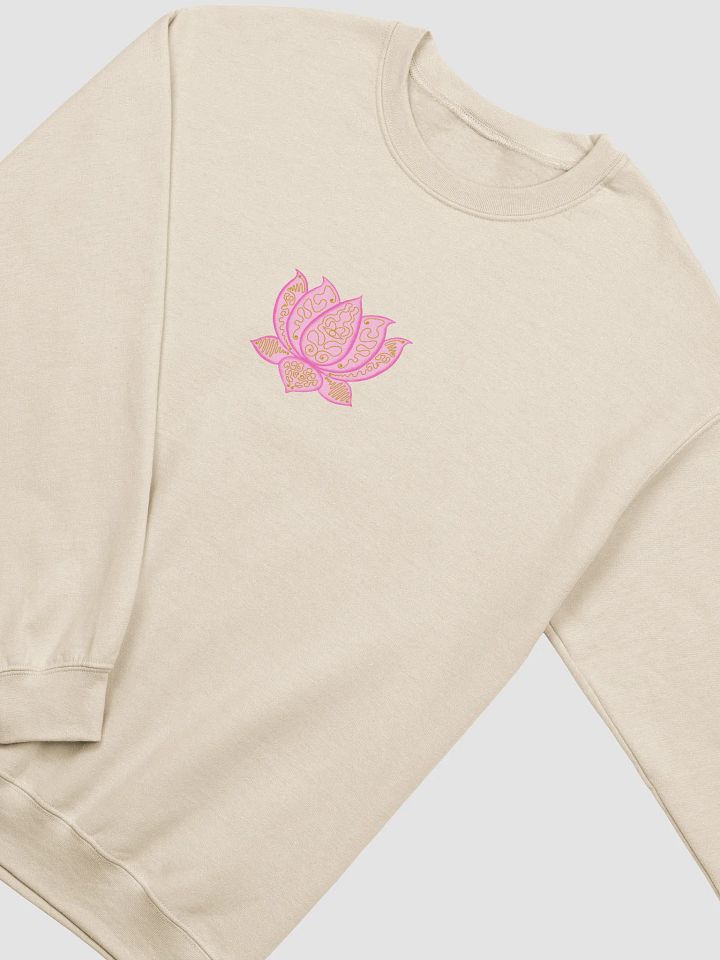 Golden Lotus Crewneck Sweatshirt product image (2)