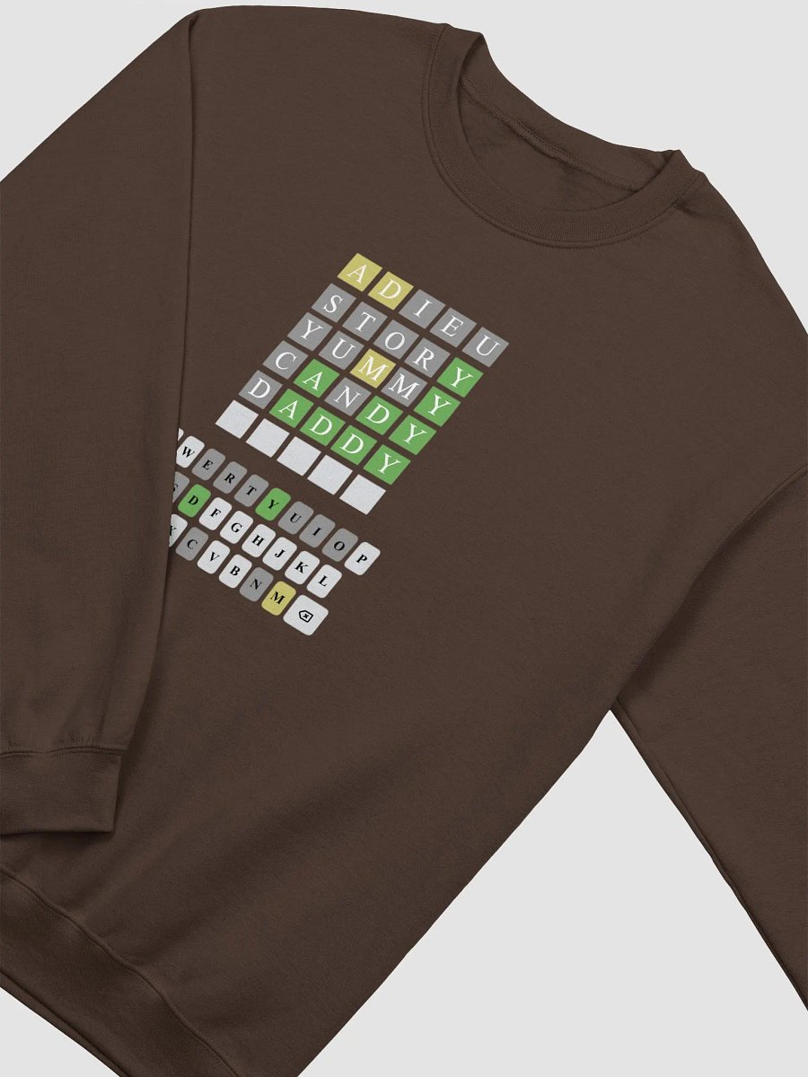 Wordle Crewneck Sweatshirt product image (2)