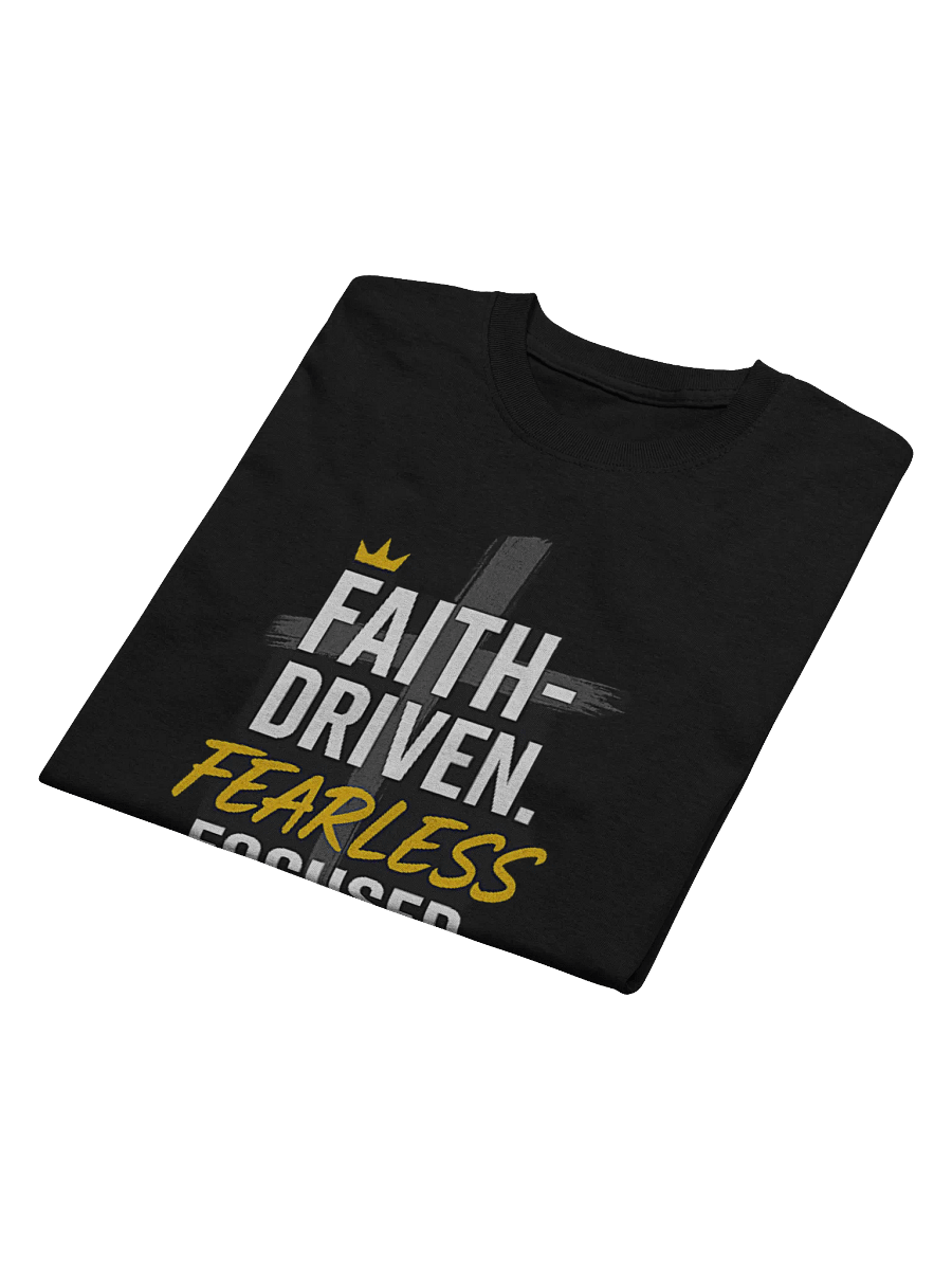Faith-Driven. Fearless. Focused. – Bold Statement Tee product image (3)