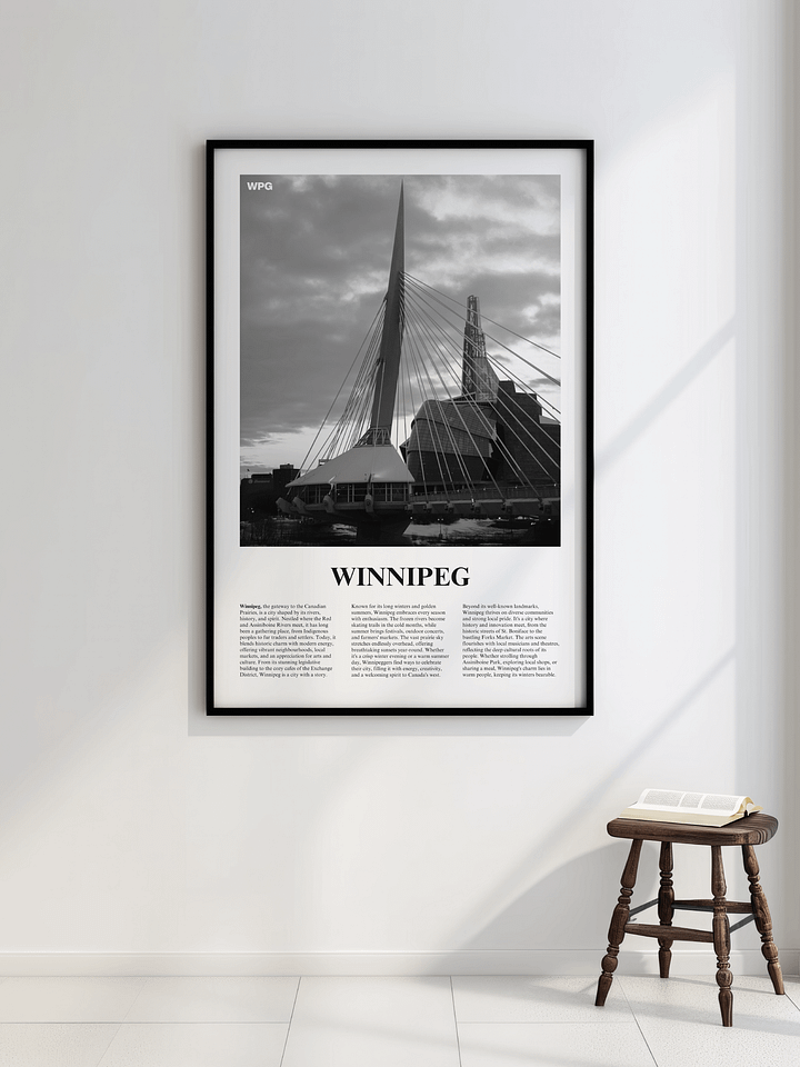 Winnipeg 01 Newspaper Poster product image (4)
