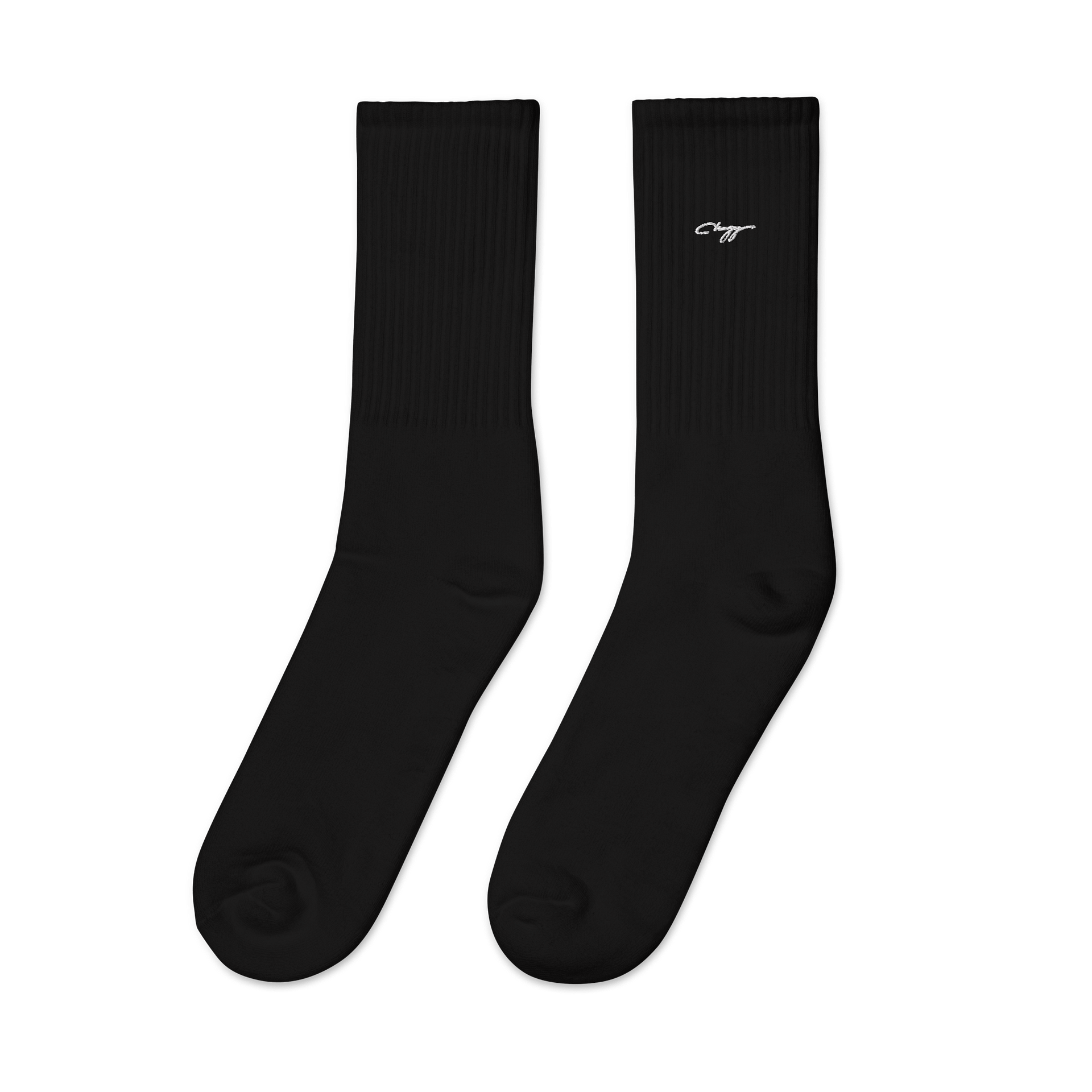 Simple Logo Socks (Black) product image (2)