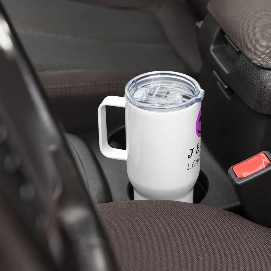 Smile Jesus Loves You Travel Cup product image (8)