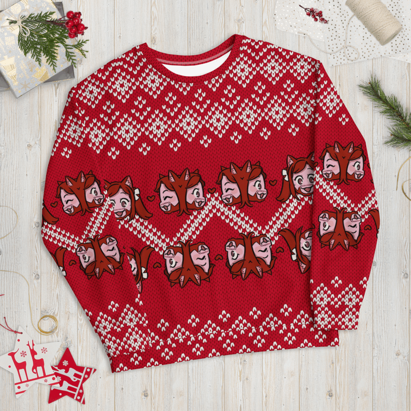 Holiday Maid Sweater - Red product image (1)