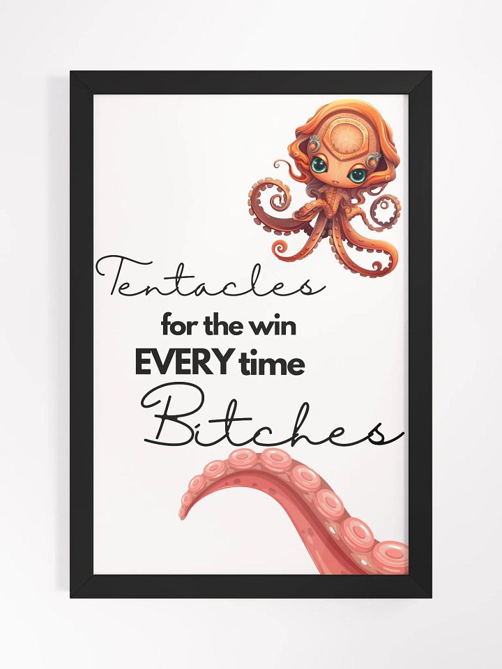 Tentacle B*tch Framed Painting product image (1)