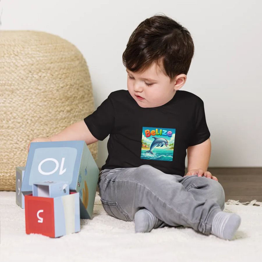 Belize Dolphin Adventure Baby Tee product image (8)