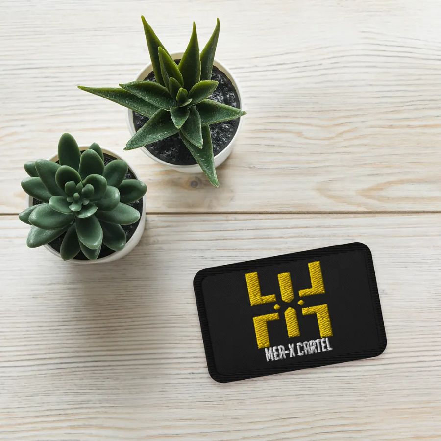 Mer-X Cartel rectangle patch product image (4)