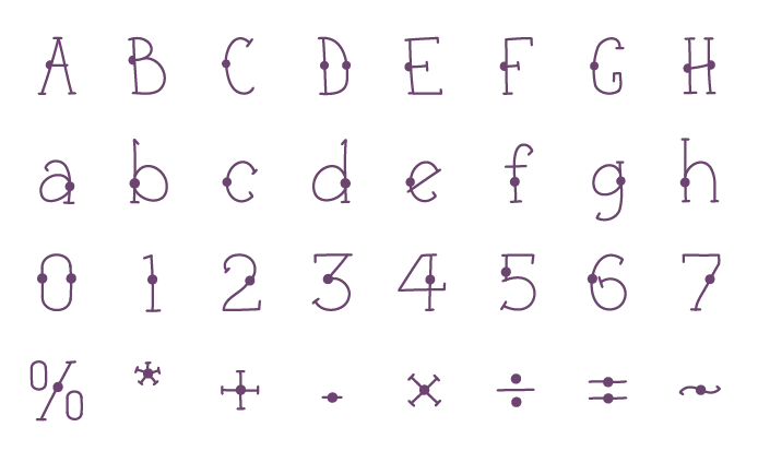 Dot Font product image (2)
