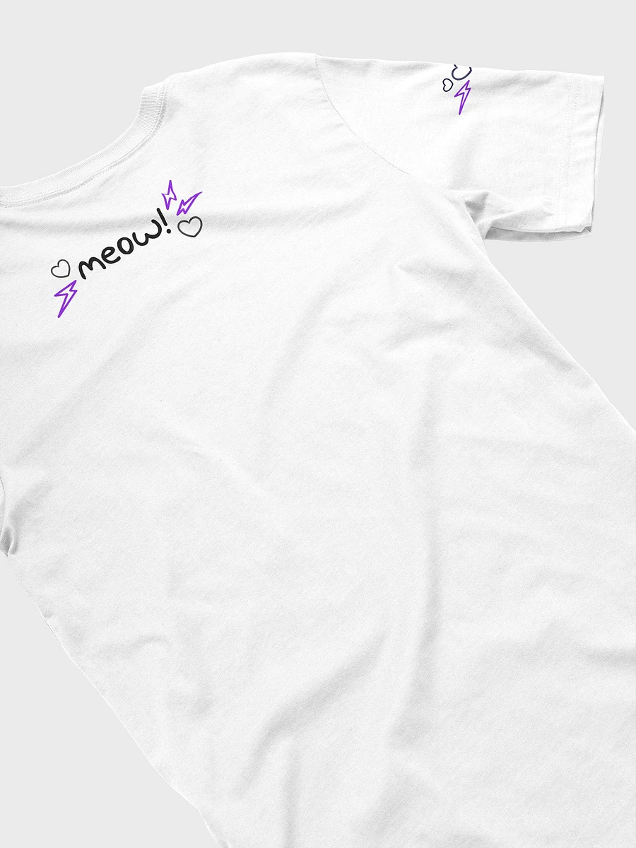 Lovely Digital Meow // T-Shirt - Purple - Light Mode product image (4)