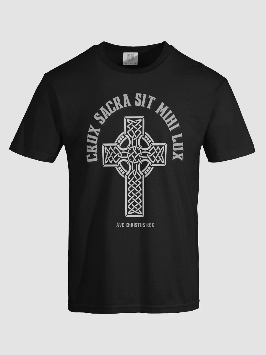 crux sacra sit mihi lux Heavy Tee product image (40)